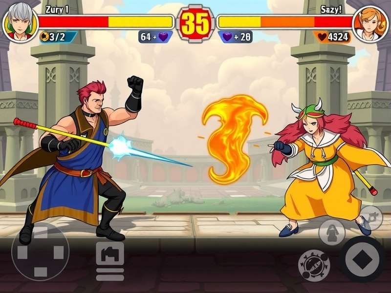 Cumin Power Fighter combat gameplay screenshot