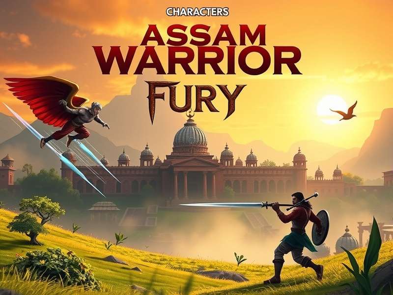 Assam Warrior Fury landscape showing Kamakhya Temple