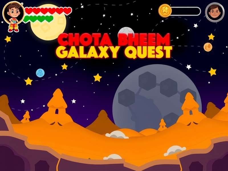Boss Battle in Chhota Bheem Galaxy Quest Chhota Bheem Galaxy Quest boss battle scene