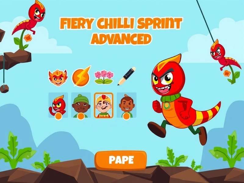 Advanced Fiery Chilli Sprint Gameplay