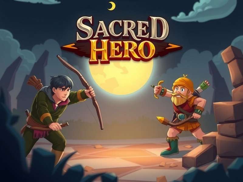 Sacred Bow Hero development team working on game design