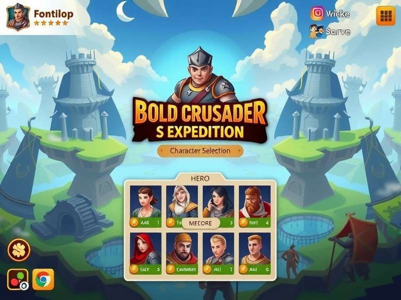 Development team working on Bold Crusader S Expedition game design