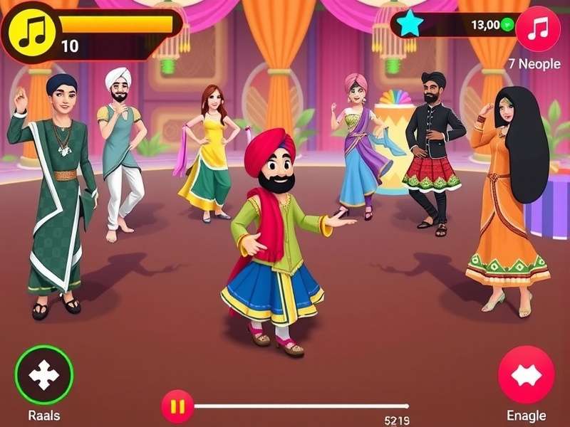 Bhangra Beat Bonanza cultural celebration event with diverse players