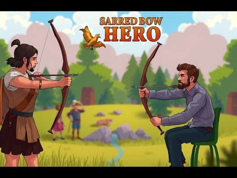 Sacred Bow Hero character selection screen