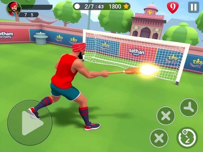 Gurpreet Singh Defender gameplay screenshot showing defensive action