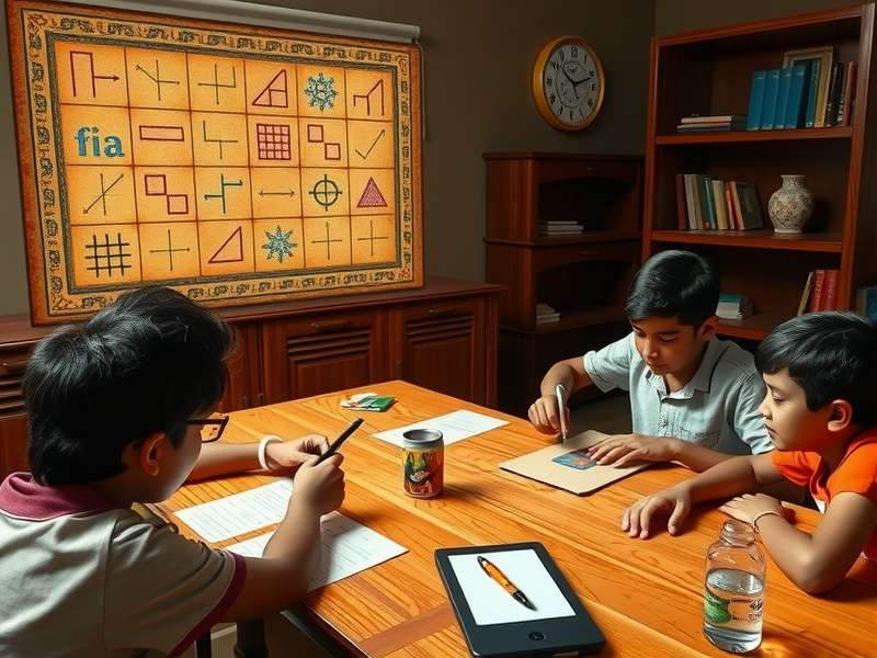 Saraswati Puzzle Prodigy gameplay interface showing various puzzle types