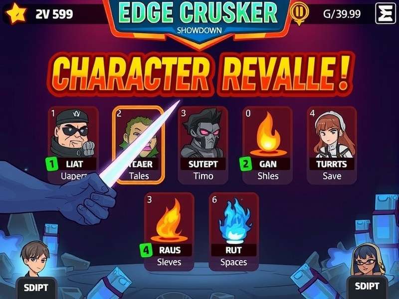 Edge Crusher Showdown battle royale gameplay