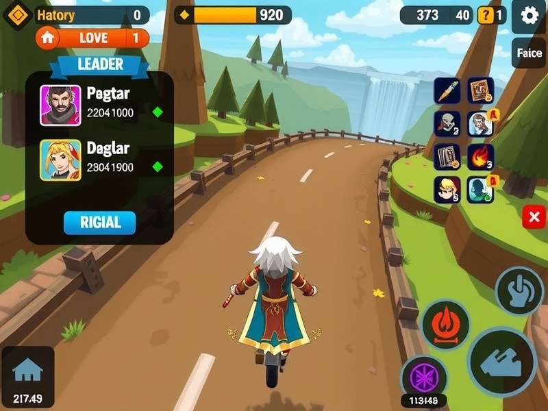 Heroic Path Racer character abilities and skill trees