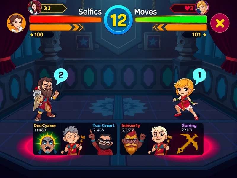 Desi Dynamos gameplay screenshot showing character selection
