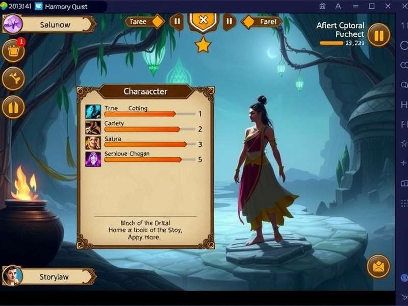 Shivaya Harmony Quest gameplay screenshot showing mystical environments