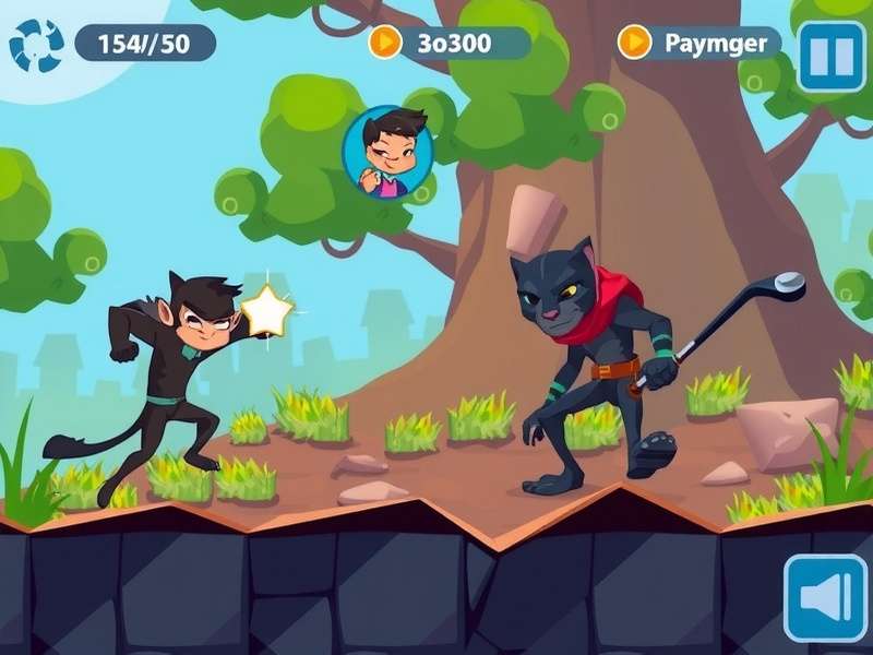 Bolt Panther Adventure gameplay screenshot showing character in action