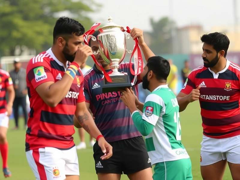 Rugby Champions India Showdown tournament action