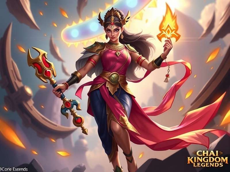 Lakshmi character portrait from Chai Kingdom Legends
